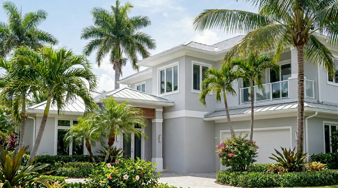 Exterior painting and waterproofing in South Florida by Pro Painting South FL