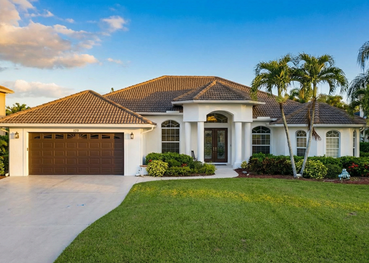 South Florida residential home, after repaint by Pro Painting South FL