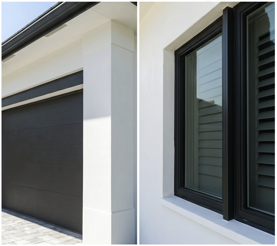 Custom-home exterior painted by Pro Painting South FL